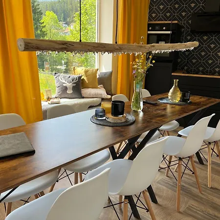 Chaletstyle Designer Arber Terrasse Pool Garten Bayrischer Wald Mit Hund 公寓 洛恩堡